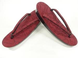 流水模様織出し草履（23センチ）